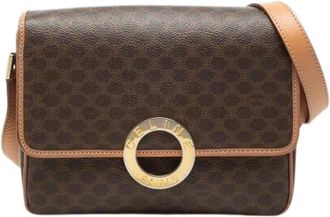 Celine Pre-owned Cross Body Bags, female, Brown, Size: ONE SIZE Pre-owned Vintage Crossbody Bag