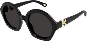 Chlo&eacute; Stijlvolle Bril met Topkwaliteit - unisex - Zonnebrillen - Zwart - 53 MM - Accessoires
