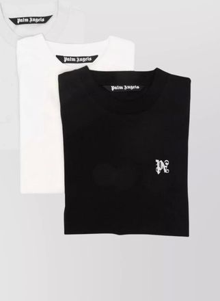 Palm Angels cotton pack of three crew neck t shirts