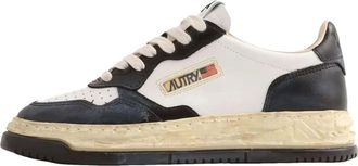 Autry &times; Maison MIHARA YASUHIRO General Scale Medalist Low Supervintage Black White C15FW301-BLACK-WHITE