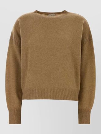 Le Kasha cashmere modena sweater dropped shoulders ribbed