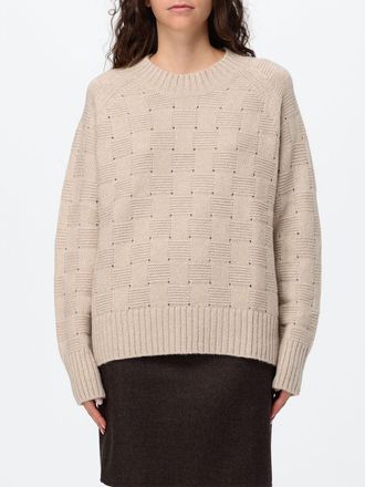 Allude Sweatshirt Woman color Beige