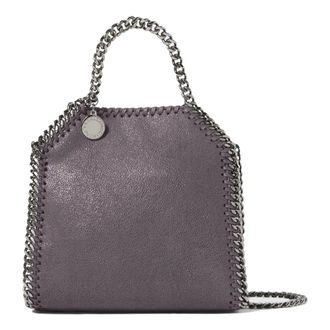 Stella McCartney Stella McCartney, Handbags, female, Gray, Size: ONE SIZE Falabella Tiny Tote