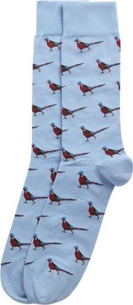 Barbour Mavin Dog Cotton Blend Crew Socks in Heritage Blue at Nordstrom, Size Large
