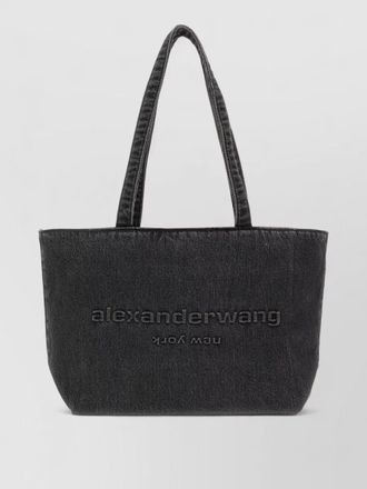 Alexander Wang fabric tote bag dual handles design