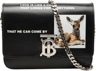 Burberry Pre-owned Crossbody Bag - Dames - Vintage Schoudertas - Zwart - ONE Size - Leer - Vintage
