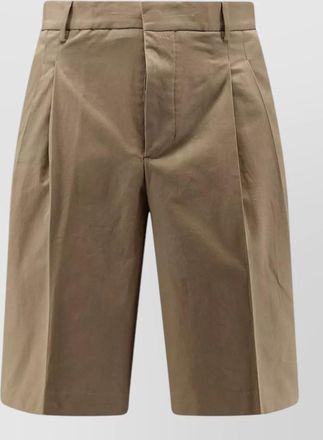 Ami virgin wool tailored shorts