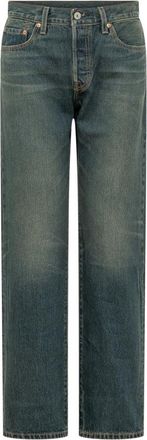 Levi's 501 90s Jeans - Dames - Regular Fit Jeans - Groen - W30 - Katoen - Jeans