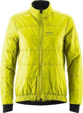 Gonso Fahrradjacke GONSO Trail Jacket Primaloft W, Damen, Gr. 36, gelb, 57% Polyamid, 28% Polyester, 15% Elasthan, Jacken Fahrradjacke, Herren Radjacke, war