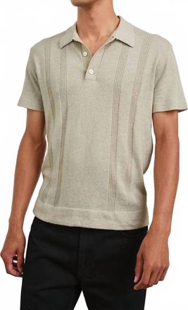Rails Cillian Polo Shirt In Silversand