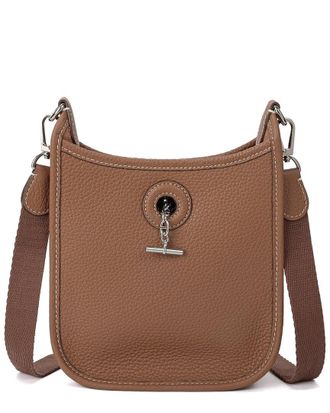 Tiffany & Fred Top-Grained Leather Crossbody