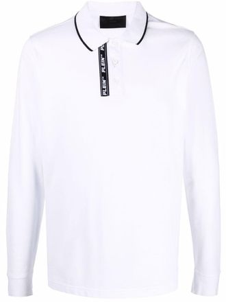 Philipp Plein Poloshirt met geborduurd logo - Wit