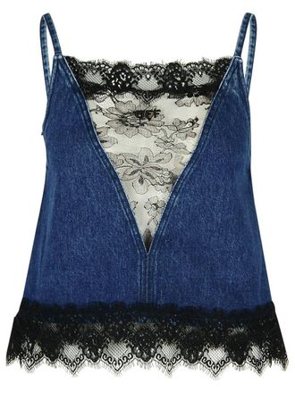 Off-white 20S Blue Denim Top