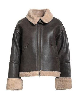 D&acute;Amico JACKEN & M&Auml;NTEL - Shearling- & Kunstfell auf YOOX.COM