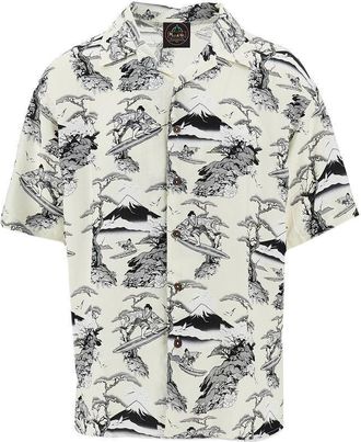Mauna Kea Printed viscose shirt Man XL