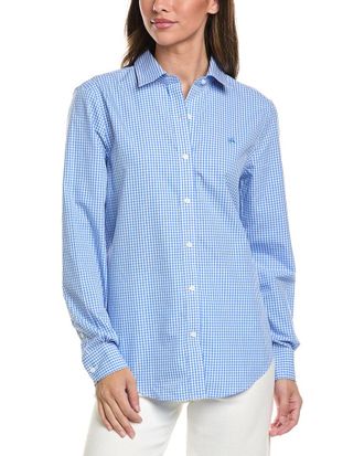Brooks Brothers Classic Gingham Blouse