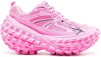 Balenciaga Bouncer chunky-sole sneakers - women - Polyurethane/Polyurethane/Rubber/Fabric/Fabric - 35.5 - Pink