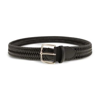 Alberto Luti Cintura Elastico Cerato New - - Accessories - Uomo - Nero - 110 CM