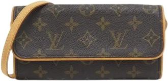 Louis Vuitton Pre-owned Mini Bags, female, Brown, Size: ONE SIZE Pre-owned Canvas Mini Bag