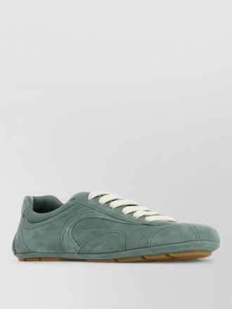 Prada suede montecarlo low-top sneakers