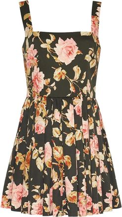 Cara Cara Basil midi-jurk - Zwart