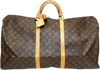 Louis Vuitton Pre-owned Weekend Bags, unisex, Brown, Size: ONE SIZE Pre-owned Boston Bag