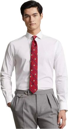 Ralph Lauren Heren, Overhemden, Wit, Maat: XL Katoen