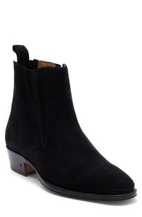 John Varvatos Ludlow Chelsea Boot in Black at Nordstrom Rack, Size 10.5