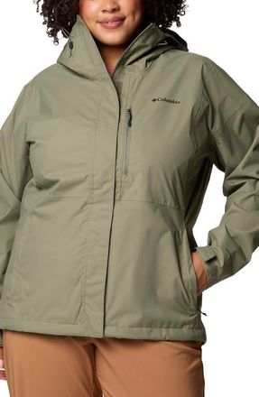 Columbia Hikebound II Waterproof Jacket in Stone Green at Nordstrom, Size 3X