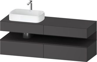 Duravit Qatego Consola Mueble Bajo Lavabo, 2 Extensiones, 2 - Duravit
