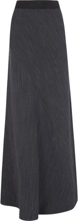 Cortana Marina Skirt - Dames - Maxi Rokken - Blauw - L - Katoen - Rokken