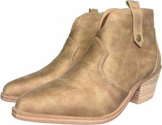 Corkys Footwear Womens Closing Time Ankle Boots In Tan