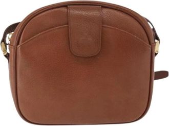 Burberry Pre-owned Leren Schoudertas - Dames - Vintage Schoudertas - Bruin - ONE Size - Leer - Vintage