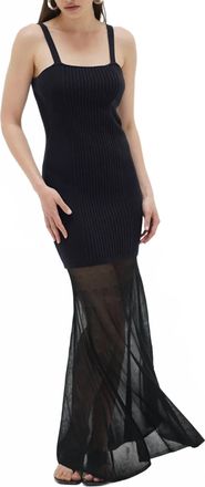 LnA Tonia Maxi Dress In Black