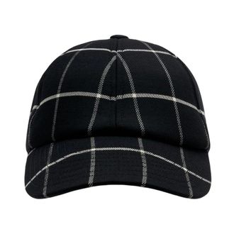 Courr&egrave;ges Caps, female, Multicolor, Size: ONE SIZE Checked Signature Cap