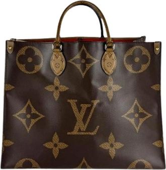 Louis Vuitton Pre-owned Tote Bag - Dames - Vintage Shopper - Bruin - ONE Size - Vintage
