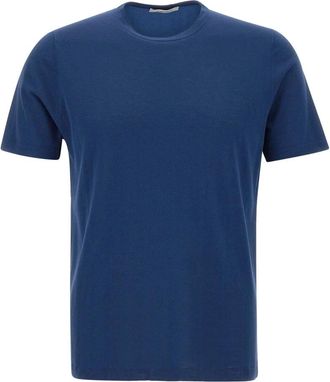 KANGRA Katoenen T-Shirt - Heren - T-shirts - Blauw - XL - Katoen - Tops