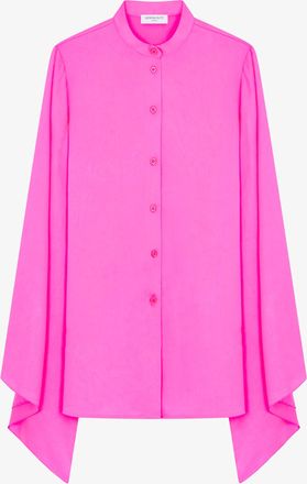 Serena Bute Kimono Sleeve Shirt - Shocking Pink