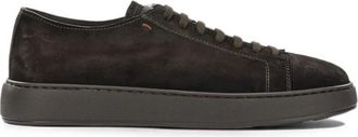 Santoni Damps Low Trainers - male - Santoni - Sneakers - Brown - 11 1/2 UK - Shoes