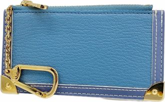 Louis Vuitton Blue Coin Purse/Coin Case (Pre-Owned)