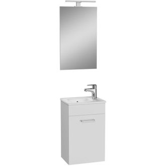 Vitra Mueble De Ba&ntilde;o Mia Set Blanco Br 39x61x28 Conjunto Completo Miaset40b