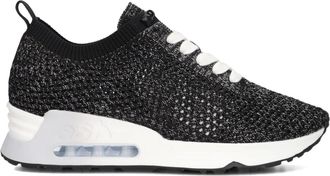 Ash Ash, Schoenen, Dames, Zwart, 39 EU, Zwarte textielsneakers voor dames