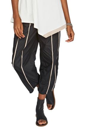 Luukaa D'Celli Jasper Memory Taffeta Pants with Liner in Black at Nordstrom, Size 18