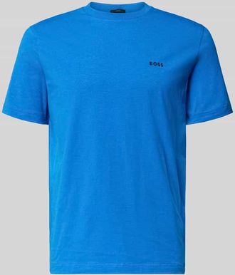HUGO BOSS Regular Fit T-Shirt aus Baumwoll-Mix Modell TEE in Royal, Gr&ouml;&szlig;e XXXL