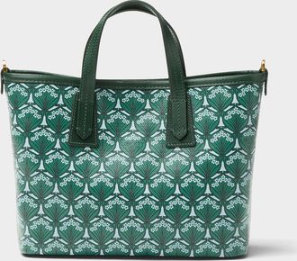 Liberty Womens Malborough Iphis small emerald bag Made with Liberty Fabric