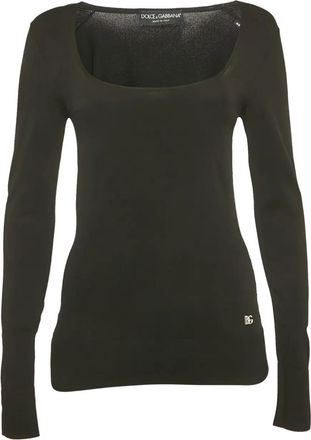 Dolce & Gabbana T-shirt a maniche lunghe - Nero