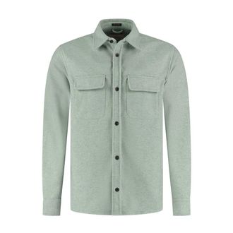 Dstrezzed Ulrik Overshirt Stijlvol Herenshirt - Heren - Zomerjassen - Groen - S - Jassen