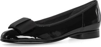 Gabor Assist-Patent, Womens Ballet Shoes, Black (Black Patent), 6.5 UK