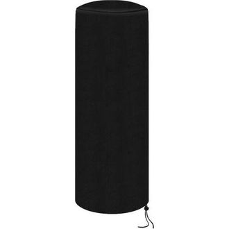 OEM Funda Protectora Impermeable Para Estufa De Patio, Fabricada En Tejido Oxford Transpirable, Para Estufas Redondas, 50 X 50 X 120 Cm, Color Negro