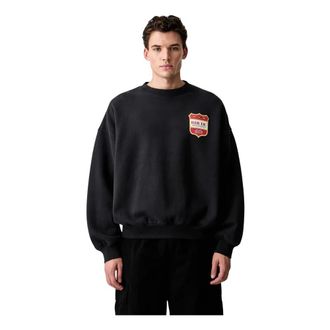 Rhude Heren, Sweatshirts & Hoodies, Zwart, Maat: L